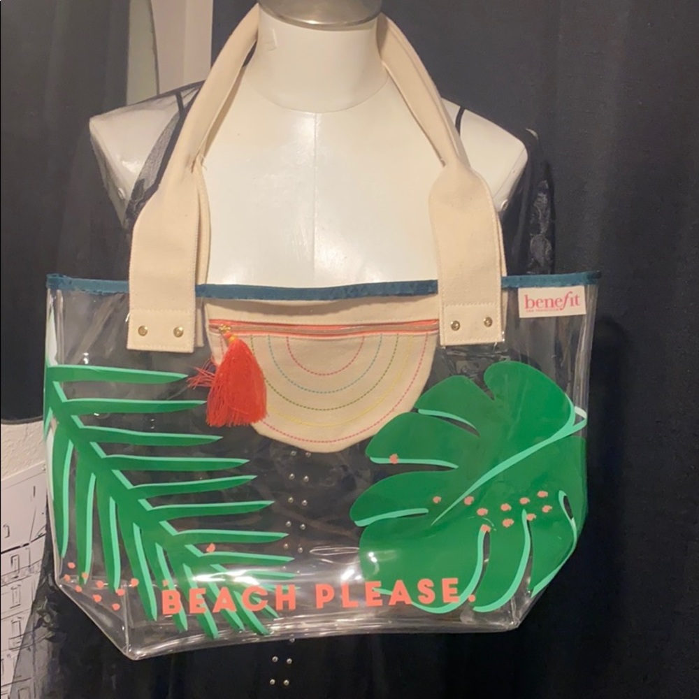 Benefit Cosmetics Tote Bag Beach Please
